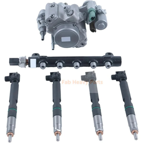 D24 Fuel Kit Fuel Pump Injectors & Common Rail 7516848 7516849 400903-00074D Aftermarket Replacement For Bobcat Doosan S540 S510 S530 S550 T450 E32 E35