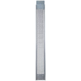 Pack of 2 77" L 960lbs Capacity Loading Ramps with 4pcs Pedal--Silver