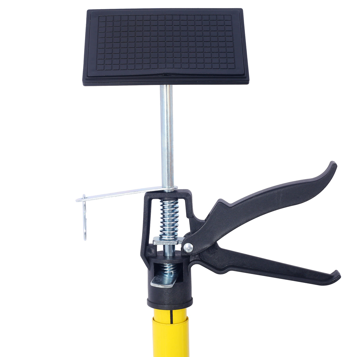 2Pack Adjustable Support Pole Steel 3rd Hand System Rod Extends from 45 to 114 Inch--Yellow