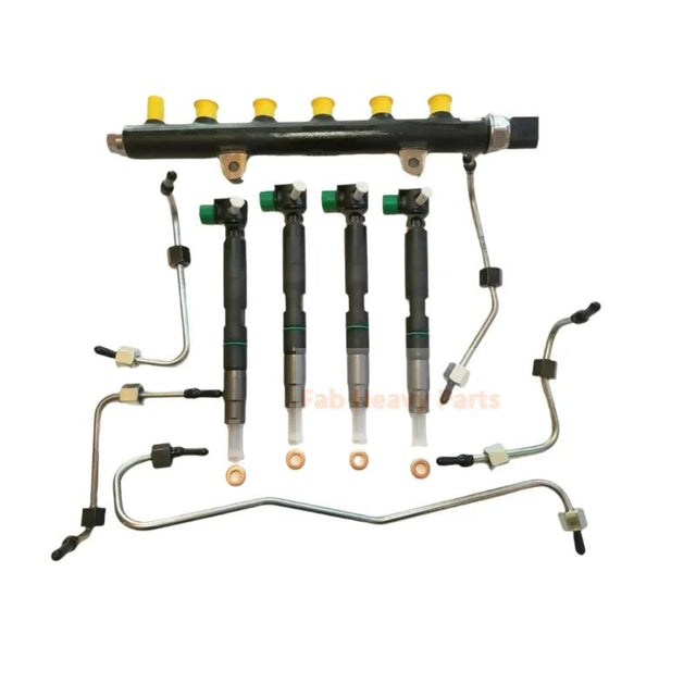 D34 Fuel System Kit 7256789 7261663 7256819 7256818 Aftermarket Replacement For Bobcat Doosan D34 Engine S740 S750 S770 S850 T740 T750 T770 T870 - Fab Heavy Parts