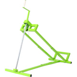 Easy Lawn Mower Lift 800 Lbs Capacity Ride-on Cleaning Aid Universal + 45° Tilt Adjustable--Green