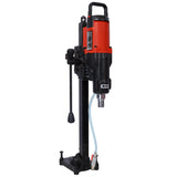 Diamond Core Drilling Machine 9in Wet&Dry Concrete Core Drill Rig with Stand 750RPM Speed 3200W