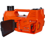 5T 12V Hydraulic Car Jack Kit 4 in 1 Floor Jack Lift with Electric Impact Wrench 10000Lbs Capacity