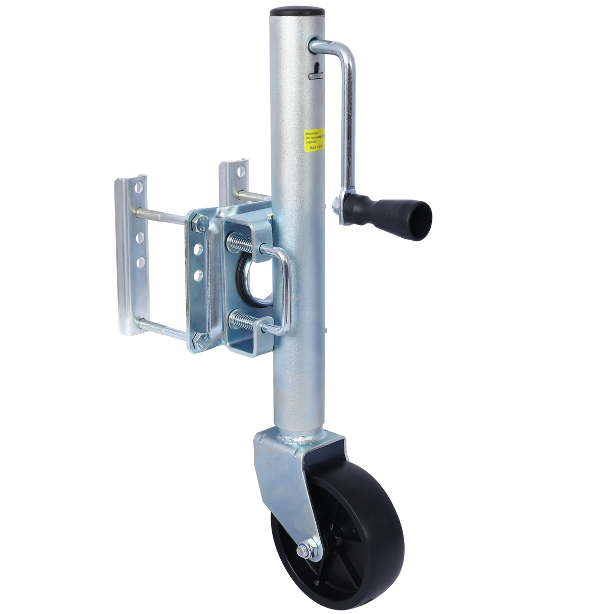 Trailer Jack Boat 32.8 in Bolt-on Tongue Capacity 1000 lb with PP Wheels and Handle