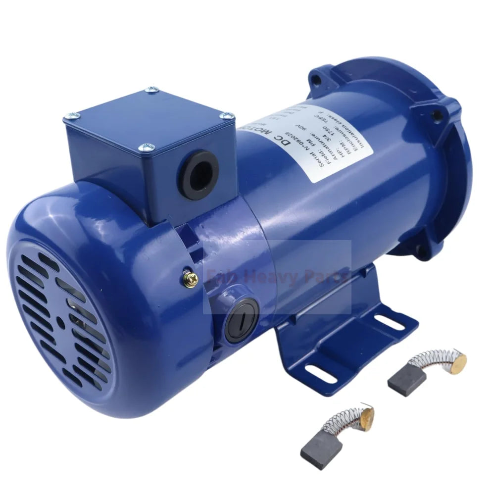DC Motor MD0507A Fits for Hallmark Industries 3/4HP 56C 90V 1750RPM TEFC