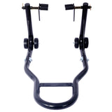 Motorcycle Stand 1000LB Sport Bike Front and Rear Wheel Lift Swingarm Paddock U--Black
