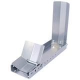 Motorcycle Wheel Chocks Cradle Holder Front Wheels Adjustable Stand Trailer Stop for 8"-24"