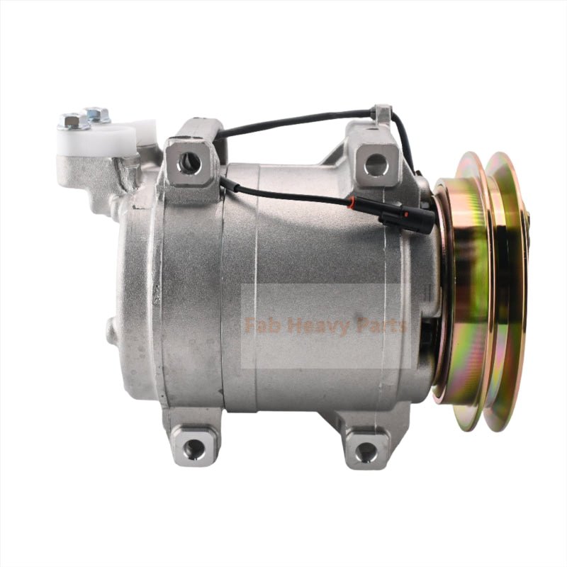 Delphi DKS15D A/C Compressor 8 - 98037146 - 1 Fits for Isuzu 700P FTR Truck 4HK1 Engine - Fab Heavy Parts