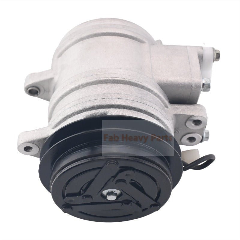Delphi SP10 A/C Compressor with Single Groove 12volt Cluch Fits for Mahindra Tractor 4510 5010 2538 6010 6110 - Fab Heavy Parts