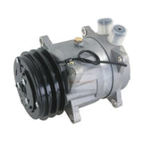 Delphi V5 A/C Compressor 72107511 Fits for New Holland MH2.6 MH3.6 MH4.6 Fits Kobelco E125W E145W E175W E95W Excavator