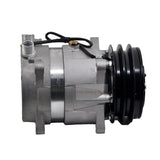 Delphi V5 A/C Compressor 72107511 Fits for New Holland MH2.6 MH3.6 MH4.6 Fits Kobelco E125W E145W E175W E95W Excavator