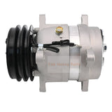 Delphi V5 A/C Compressor 42N - 07 - 11170 Fits for Komatsu Backhoe Loader WB93R - 5 WB93R - 5E0 WB93R - 5E0 WB97R - 5 WB97R - 5E0 WB97S - 5E0 WB93S - 5 WB97S - 5 - Fab Heavy Parts
