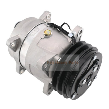 Delphi V5 A/C Compressor 42N - 07 - 11170 Fits for Komatsu Backhoe Loader WB93R - 5 WB93R - 5E0 WB93R - 5E0 WB97R - 5 WB97R - 5E0 WB97S - 5E0 WB93S - 5 WB97S - 5 - Fab Heavy Parts