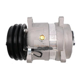 Delphi V5 A/C Compressor 42N - 07 - 11170 Fits for Komatsu Backhoe Loader WB93R - 5 WB93R - 5E0 WB93R - 5E0 WB97R - 5 WB97R - 5E0 WB97S - 5E0 WB93S - 5 WB97S - 5 - Fab Heavy Parts