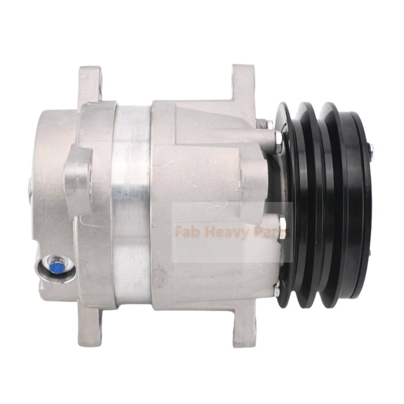 Delphi V5 A/C Compressor 42N - 07 - 11170 Fits for Komatsu Backhoe Loader WB93R - 5 WB93R - 5E0 WB93R - 5E0 WB97R - 5 WB97R - 5E0 WB97S - 5E0 WB93S - 5 WB97S - 5 - Fab Heavy Parts