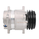 Delphi V5 A/C Compressor 42N - 07 - 11170 Fits for Komatsu Backhoe Loader WB93R - 5 WB93R - 5E0 WB93R - 5E0 WB97R - 5 WB97R - 5E0 WB97S - 5E0 WB93S - 5 WB97S - 5 - Fab Heavy Parts