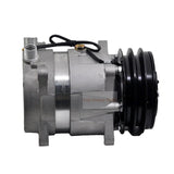 Delphi V5 A/C Compressor 72107511 Fits for CASE Excavator WX125 WX95 - Fab Heavy Parts