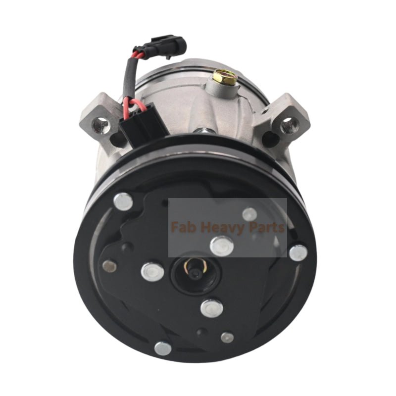 Delphi V5 A/C Compressor VOE14529059 Fits for Volvo Excavator EC140 EC150 EC210 EC240 EC360 EC460 EW130 EW170 EW180 - Fab Heavy Parts