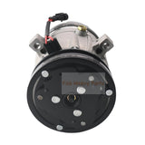 Delphi V5 A/C Compressor VOE14529059 Fits for Volvo Excavator EC140 EC150 EC210 EC240 EC360 EC460 EW130 EW170 EW180 - Fab Heavy Parts