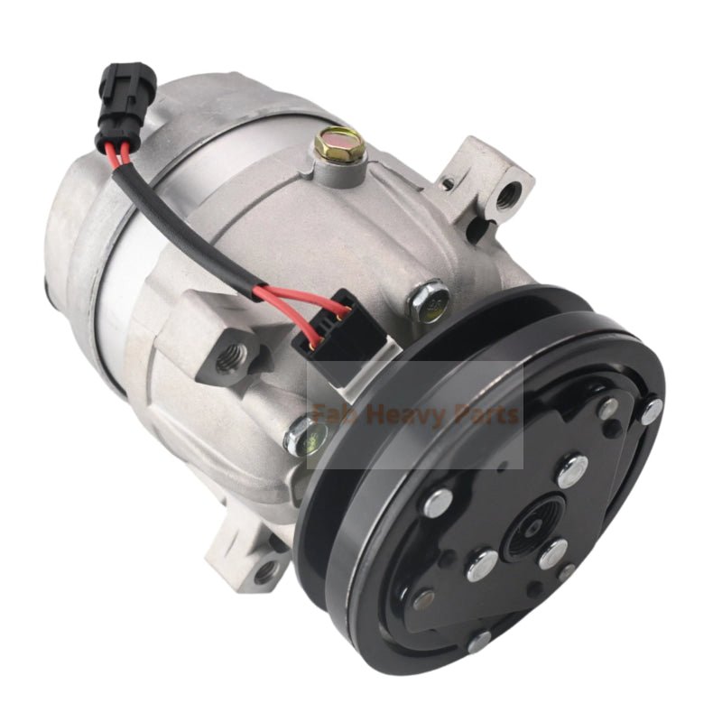 Delphi V5 A/C Compressor VOE14529059 Fits for Volvo Excavator EC140 EC150 EC210 EC240 EC360 EC460 EW130 EW170 EW180 - Fab Heavy Parts