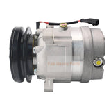 Delphi V5 A/C Compressor VOE14529059 Fits for Volvo Excavator EC140 EC150 EC210 EC240 EC360 EC460 EW130 EW170 EW180 - Fab Heavy Parts