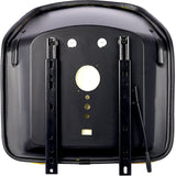 Deluxe Mower Tractor Seat with Slide - Black - Fab Heavy Parts