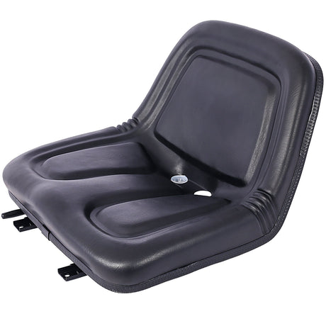 Deluxe Mower Tractor Seat with Slide - Black - Fab Heavy Parts