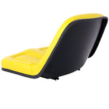 Deluxe Mower Tractor Seat with Slide - Yellow - Fab Heavy Parts
