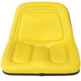 Deluxe Mower Tractor Seat with Slide - Yellow - Fab Heavy Parts
