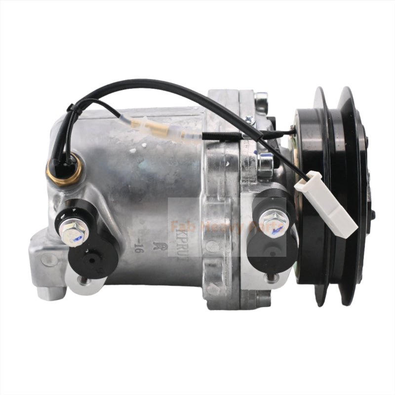 Denso SV06E A/C Compressor 283 - 4170 2834170 Fits for Caterpillar CAT Excavator 303.5E 304CCR 304DCR 305.5D 305E - Fab Heavy Parts