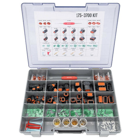 Deutsch Electrical Connector Kit 175 - 3700 for Caterpillar CAT Engine 3508B - Fab Heavy Parts