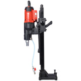 Diamond Core Drilling Machine 9in Wet&Dry Concrete Core Drill Rig with Stand 750RPM Speed 3200W - Fab Heavy Parts