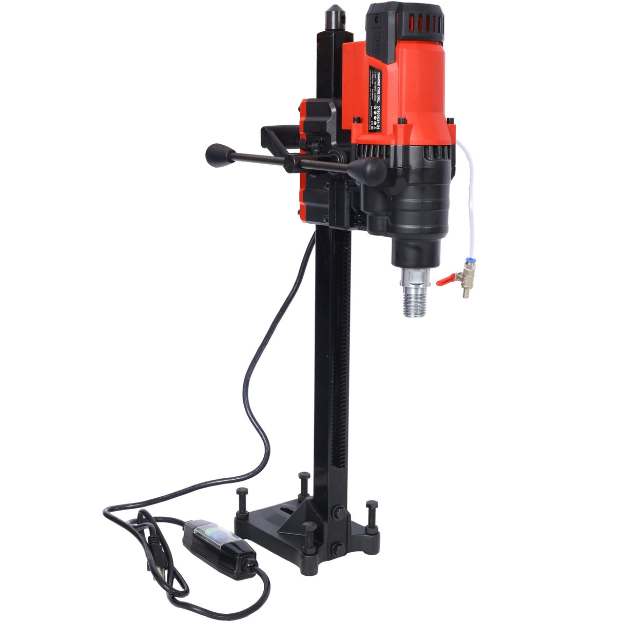 Diamond Core Drilling Machine Wet&Dry Drill Rig with Stand 700RPM Speed 9.4in Diameter 3200W - Fab Heavy Parts