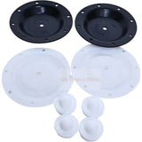 Diaphragm Pump Wet Kit 476 - 194 - 635 476194635 Fits for Sandpiper S1F S1FM - Fab Heavy Parts