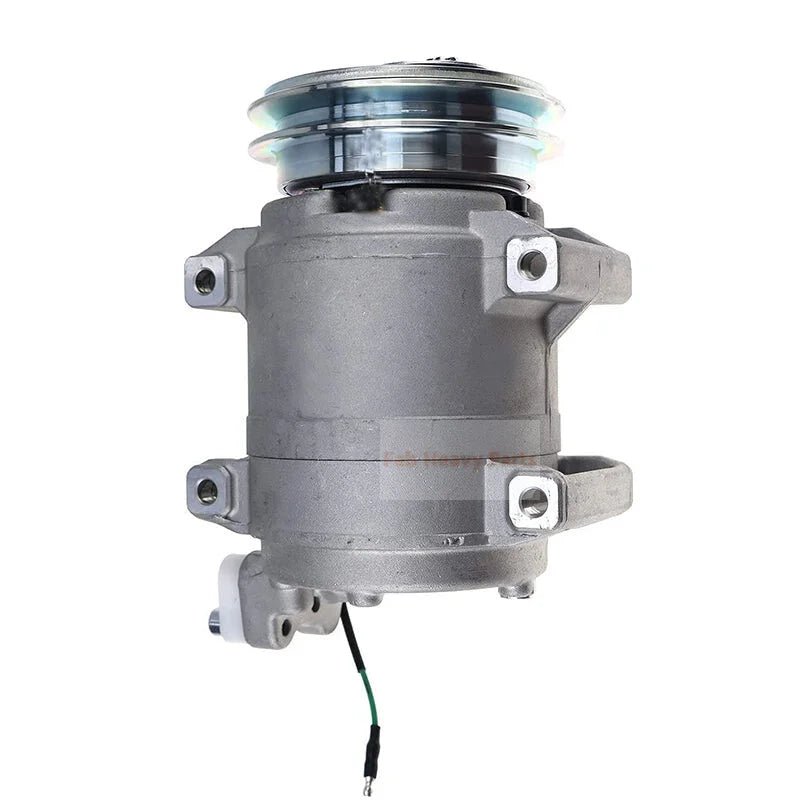 DKS - 15D A/C Compressor 8980371471 Fits for Isuzu 4HK1 Engine NPR NPR - HD NQR NRR GMC W - Series Truck - Fab Heavy Parts
