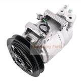DKS15CH A/C Compressor 203 - 979 - 6830 Fits for Komatsu Excavator PC100 - 6 PC120 - 6 PC130 - 6 PC200 - 6Z PC450 - 6Z - Fab Heavy Parts