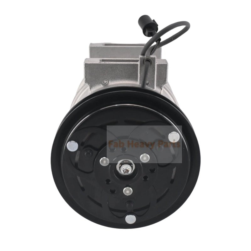 DKS15CH A/C Compressor 42W - 07 - 11280 Fits for Komatsu Wheel Loader WA115 - 3 WA70 - 6 WA65 - 6 WA100M - 6 WA90 - 6 WA80 - 6 WA80M - 7 WA70 - 7 WA100M - 7 - Fab Heavy Parts
