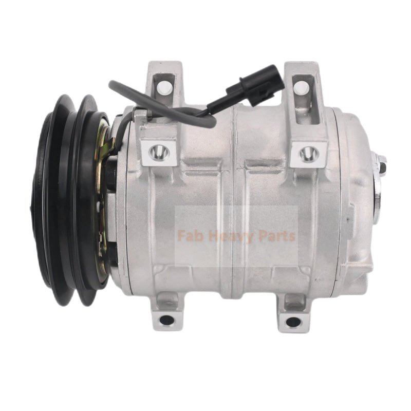 DKS15CH A/C Compressor 42W - 07 - 11280 Fits for Komatsu Wheel Loader WA115 - 3 WA70 - 6 WA65 - 6 WA100M - 6 WA90 - 6 WA80 - 6 WA80M - 7 WA70 - 7 WA100M - 7 - Fab Heavy Parts