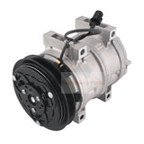 DKS15CH A/C Compressor 42W - 07 - 11280 Fits for Komatsu Wheel Loader WA115 - 3 WA70 - 6 WA65 - 6 WA100M - 6 WA90 - 6 WA80 - 6 WA80M - 7 WA70 - 7 WA100M - 7 - Fab Heavy Parts