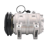 DKS15CH A/C Compressor 42W - 07 - 11280 Fits for Komatsu Wheel Loader WA115 - 3 WA70 - 6 WA65 - 6 WA100M - 6 WA90 - 6 WA80 - 6 WA80M - 7 WA70 - 7 WA100M - 7 - Fab Heavy Parts