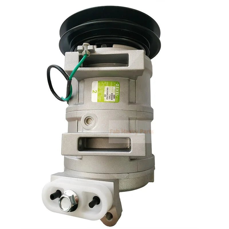 DKS15CH A/C Compressor 506011 - 6800 Fits for Komatsu Excavator PC100 - 6 PC120 PC210 PC300 PC350 PC400 - Fab Heavy Parts