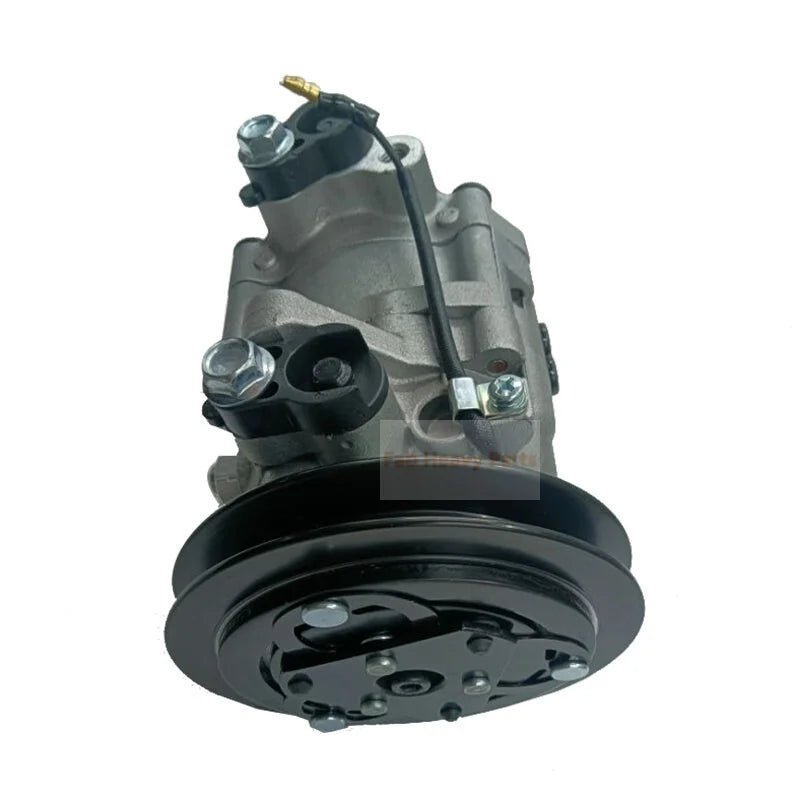 DKV07F A/C Compressor 506021 - 5540 Fits for Yanmar Tractor SV100 VI075 - 5 ViO70 - 3 VIO75 - A - Fab Heavy Parts