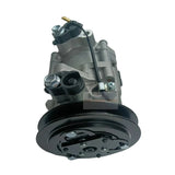 DKV07F A/C Compressor 506021 - 5540 Fits for Yanmar Tractor SV100 VI075 - 5 ViO70 - 3 VIO75 - A - Fab Heavy Parts