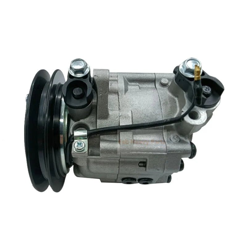 DKV07F A/C Compressor 506021 - 5540 Fits for Yanmar Tractor SV100 VI075 - 5 ViO70 - 3 VIO75 - A - Fab Heavy Parts