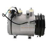 DKV14C A/C Compressor 11N6-90040 Fits for Hyundai HL730-7 HL730TM-7 HL740-3 HL740-7 HL740TM-7 HL757-7 Fits CASE 1221E Wheel Loader