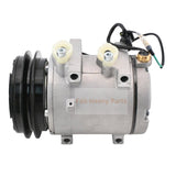 DKV14C A/C Compressor 11N6 - 90040 Fits for Hyundai HL730 - 7 HL730TM - 7 HL740 - 3 HL740 - 7 HL740TM - 7 HL757 - 7 Fits CASE 1221E Wheel Loader - Fab Heavy Parts