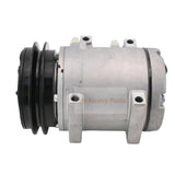 DKV14C A/C Compressor 11N6 - 90040 Fits for Hyundai HL730 - 7 HL730TM - 7 HL740 - 3 HL740 - 7 HL740TM - 7 HL757 - 7 Fits CASE 1221E Wheel Loader - Fab Heavy Parts