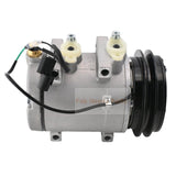 DKV14C A/C Compressor 11N6 - 90040 Fits for Hyundai HL730 - 7 HL730TM - 7 HL740 - 3 HL740 - 7 HL740TM - 7 HL757 - 7 Fits CASE 1221E Wheel Loader - Fab Heavy Parts