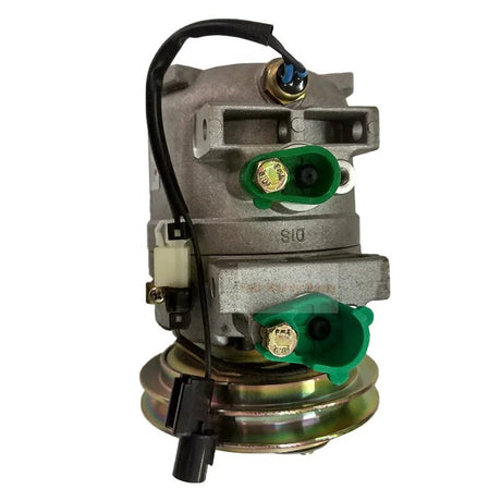 DKV14C A/C Compressor 506021 - 6413 Fits for Hyundai Excavator R255 - 7 R250LC - 7 R290LC - 7 R300LC - 7 R305LC - 7 R360LC - 7 R500LC - 7 - Fab Heavy Parts