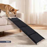 Dog Ramp for Car 71" Long & 19.3" Wide Portable Dog Ramps for Large Dogs with Non - Slip Rug Surface Dog Car Ramp for SUV Car & Truck - Fab Heavy Parts